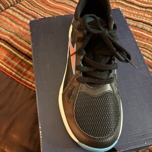 Reebok Black and Orange Athletic Shoes